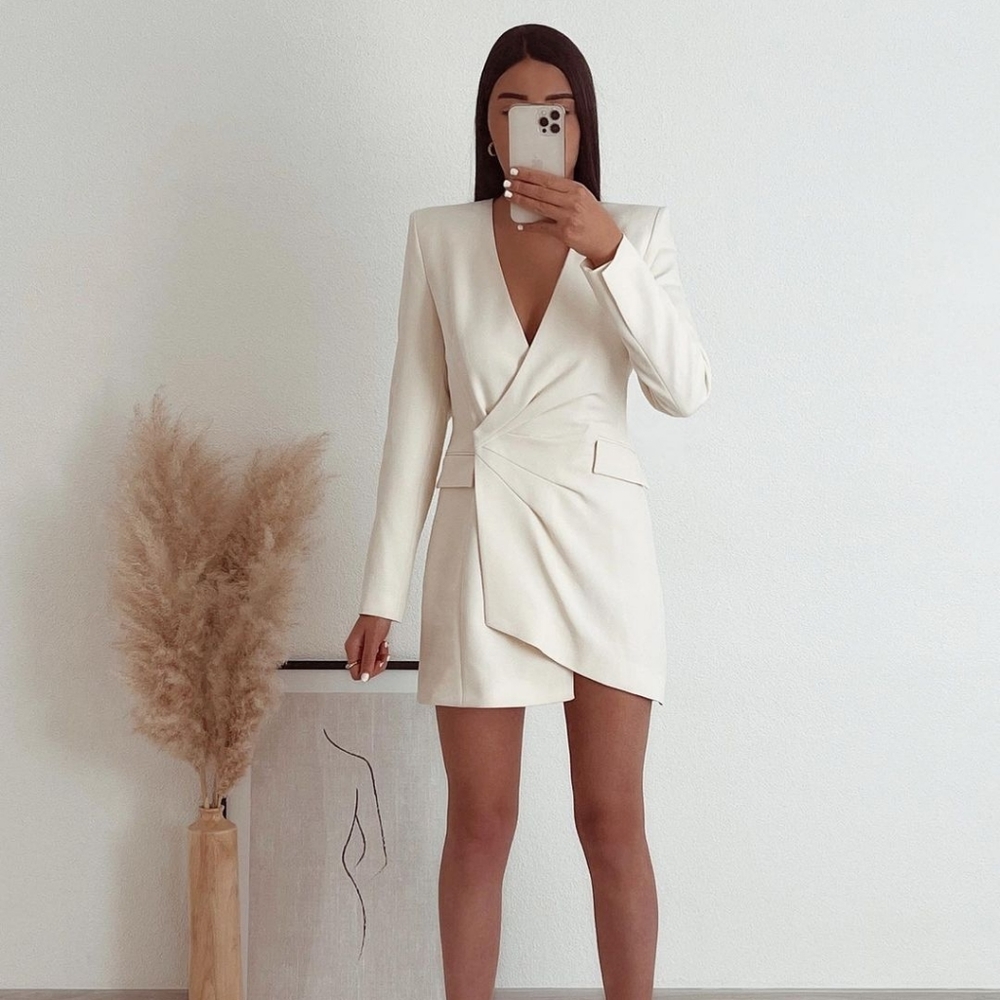 Zara Draped blazer dress - Picture 11 of 15